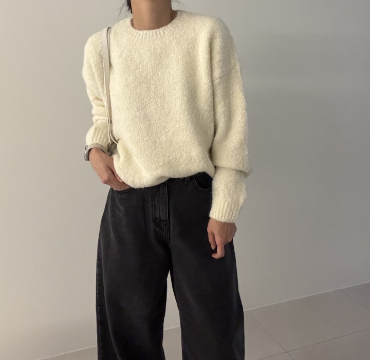 Ripple - Korean Women Fashion - #womensfashion - Cozy Kancho Knit - 8