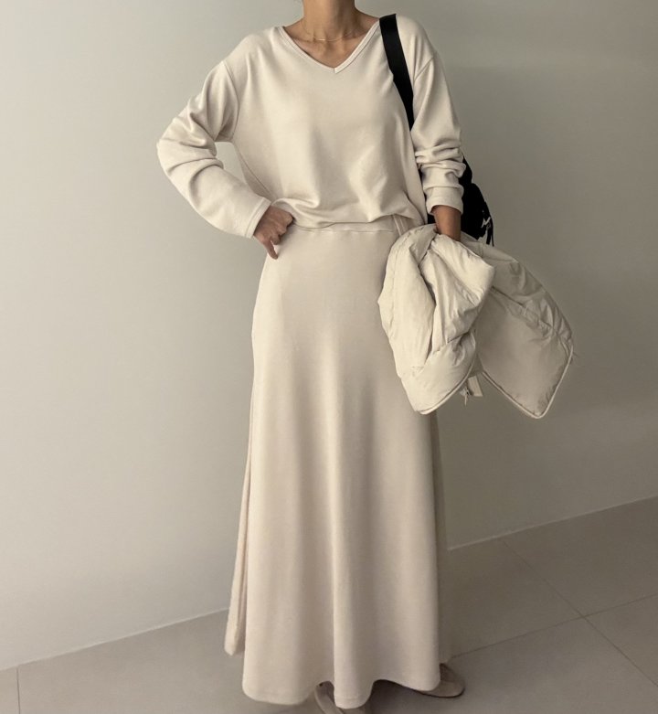 Ripple - Korean Women Fashion - #womensfashion - Romantic Brushed Set - 3