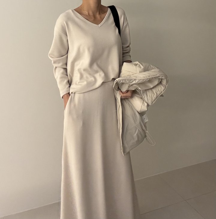 Ripple - Korean Women Fashion - #womensfashion - Romantic Brushed Set - 5
