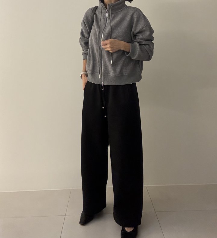 Ripple - Korean Women Fashion - #momslook - Winter Falling Brushed Pants - 4