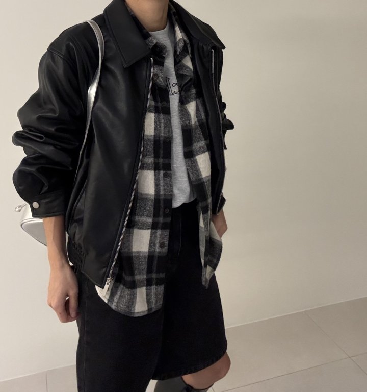 Ripple - Korean Women Fashion - #womensfashion - Land Brushed Check Shirt - 6