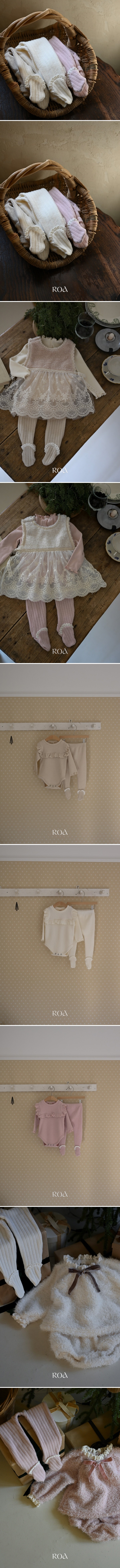 Roa - Korean Baby Fashion - #babyfever - Bebe Frill Leggings - 2
