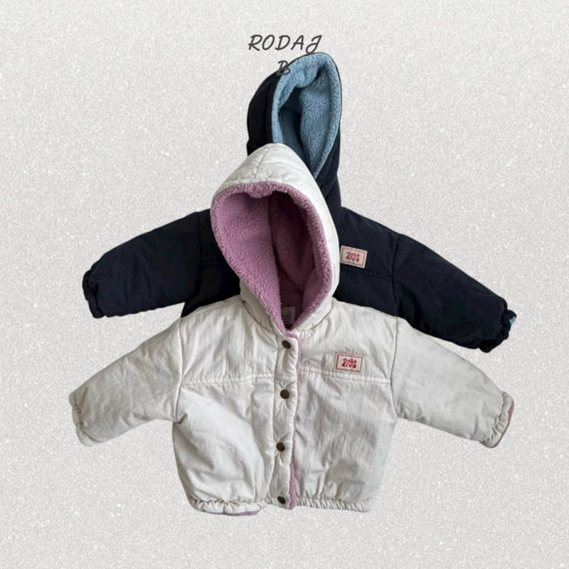 Roda J - Korean Baby Fashion - #babyfashion - Cuddle Hood Jacket - 2