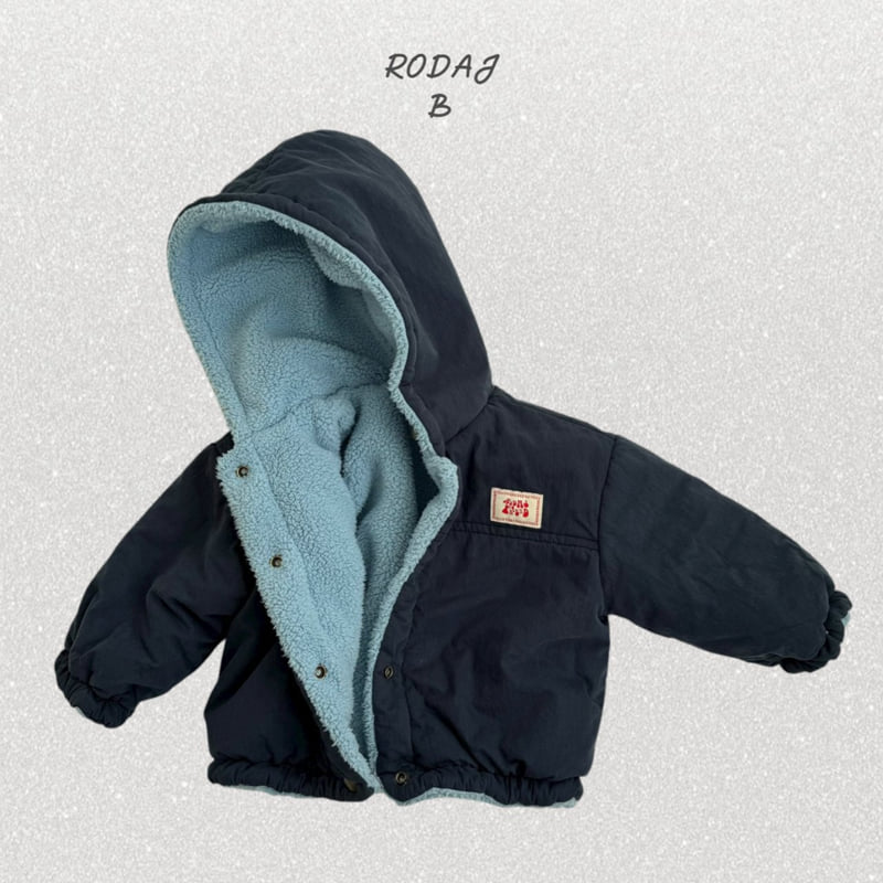 Roda J - Korean Baby Fashion - #babylifestyle - Cuddle Hood Jacket - 5