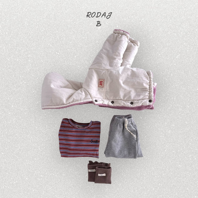 Roda J - Korean Baby Fashion - #onlinebabyboutique - Cuddle Hood Jacket - 11