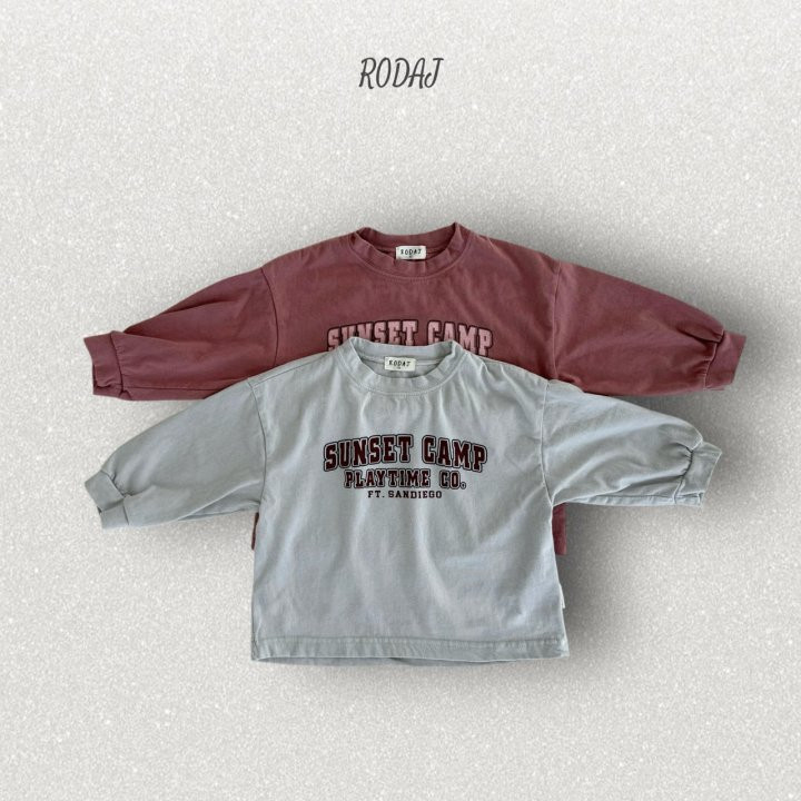 Roda J - Korean Children Fashion - #childofig - Sunset Tee