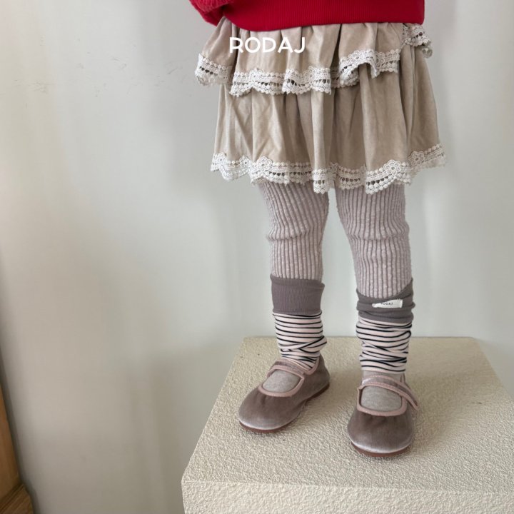 Roda J - Korean Children Fashion - #childofig - Pile Leggings - 5