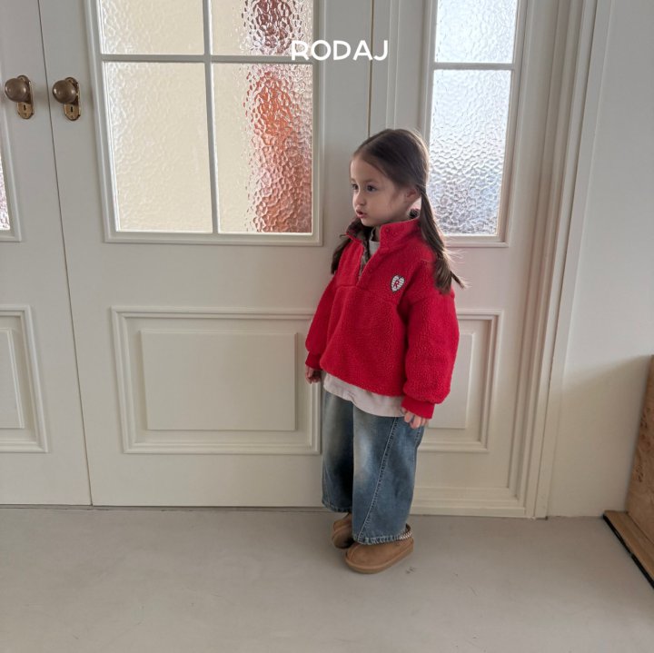Roda J - Korean Children Fashion - #childofig - Poby Half-Open Sweatshirt (Junior) - 4