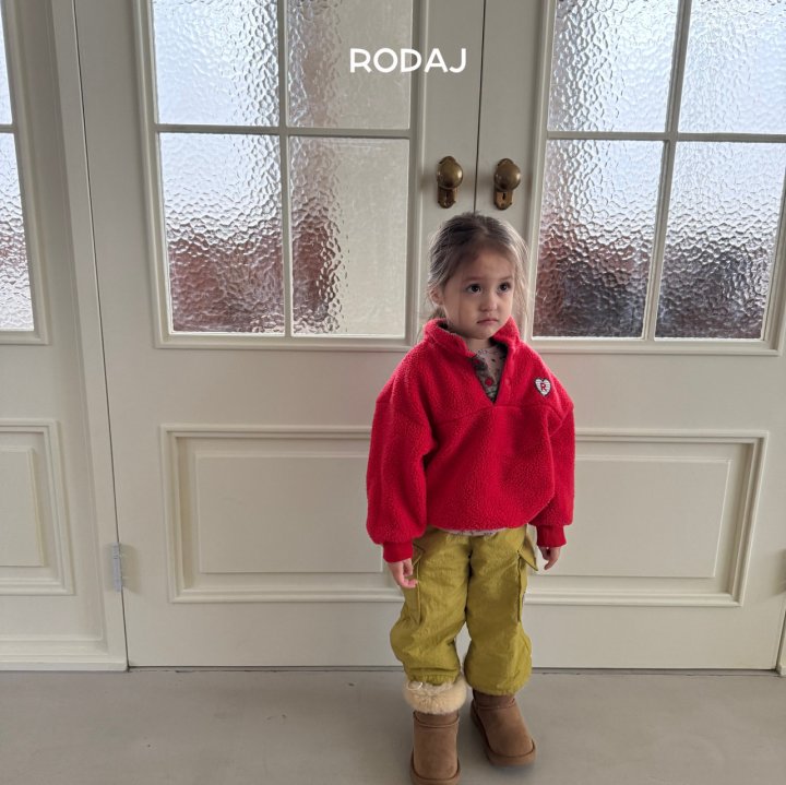 Roda J - Korean Children Fashion - #designkidswear - Poby Half-Open Sweatshirt (Junior) - 6