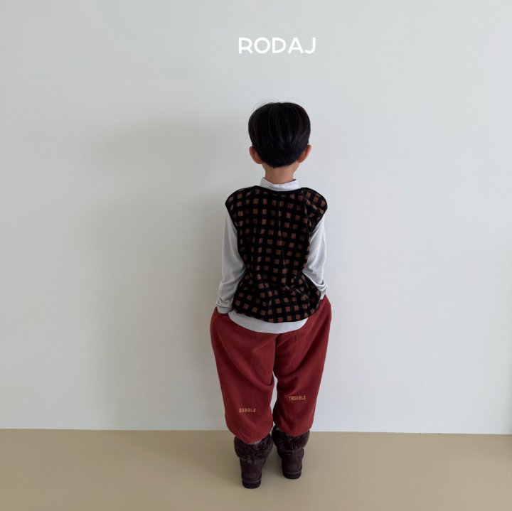 Roda J - Korean Children Fashion - #designkidswear - Chess Vest - 8