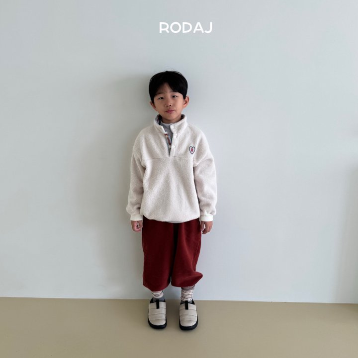 Roda J - Korean Children Fashion - #kidsshorts - Poby Half-Open Sweatshirt (Junior) - 9