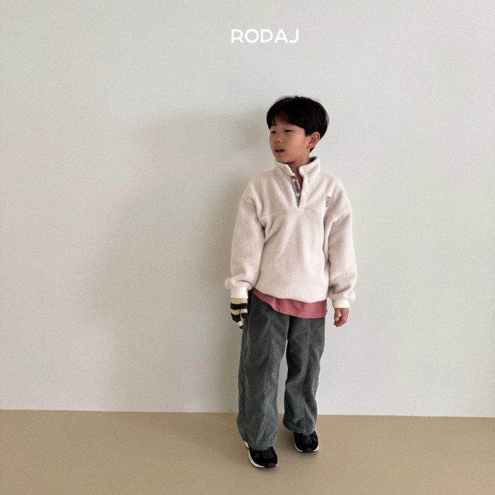 Roda J - Korean Children Fashion - #kidsstore - Poby Half-Open Sweatshirt (Kids) - 11