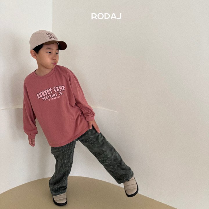 Roda J - Korean Children Fashion - #kidzfashiontrend - Sunset Tee - 8