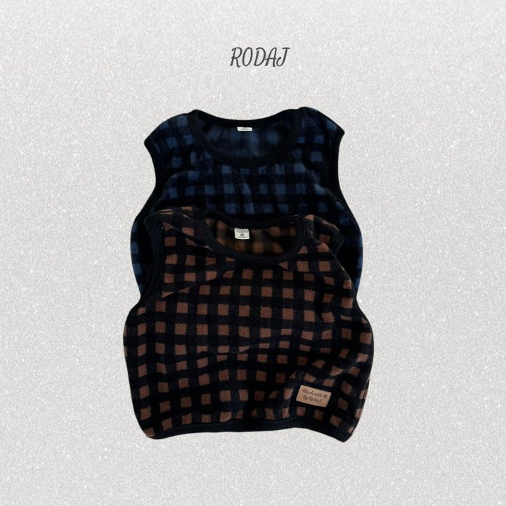 Roda J - Korean Children Fashion - #minifashionista - Chess Vest