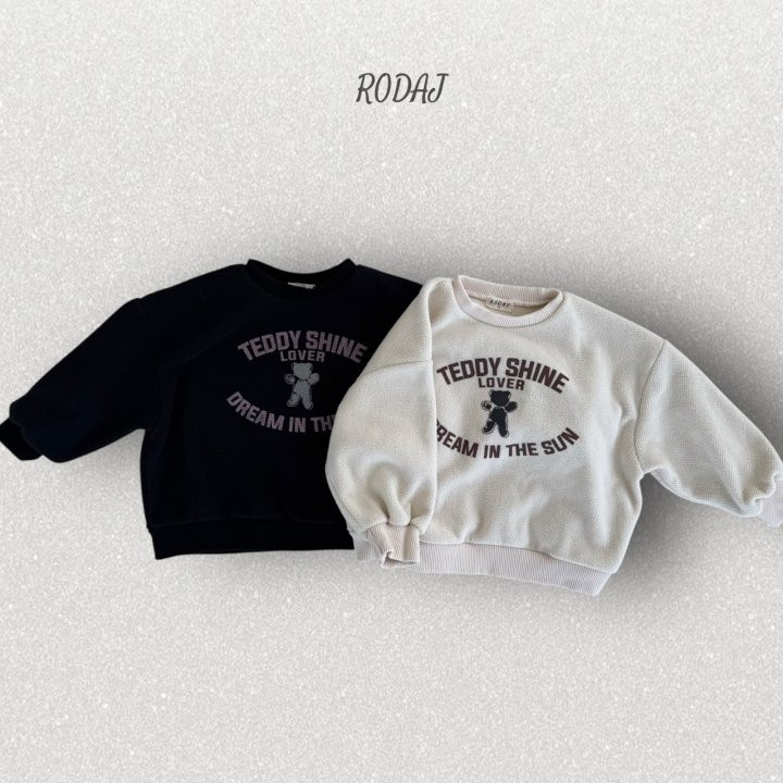 Roda J - Korean Children Fashion - #todddlerfashion - Bear Sweatshirt
