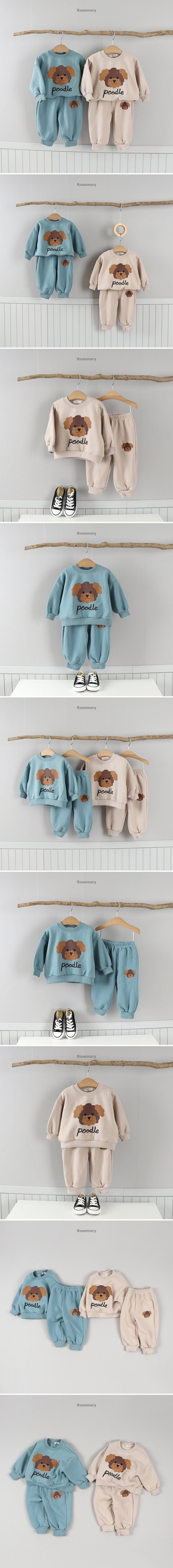 Rosemary - Korean Children Fashion - #littlefashionista - Poodle Set