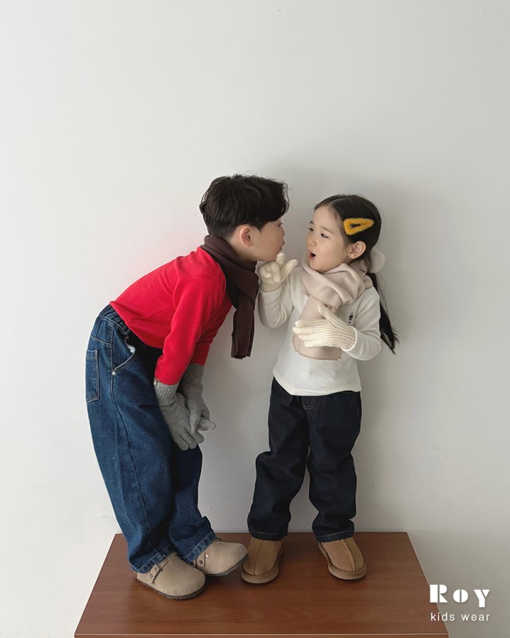 Roy - Korean Children Fashion - #childofig - Kids Wool Gloves - 2