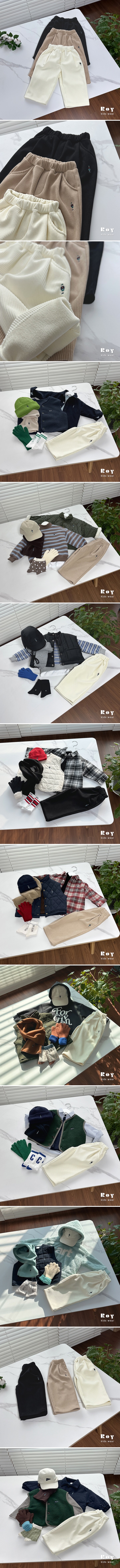 Roy - Korean Children Fashion - #designkidswear - Toy Mink Corduroy Pants - 2