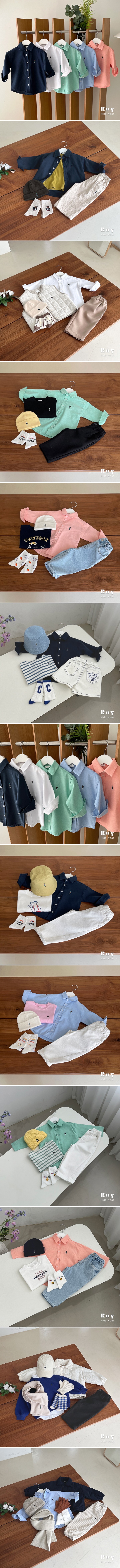Roy - Korean Children Fashion - #littlefashionista - Toy Oxford Shirt - 2