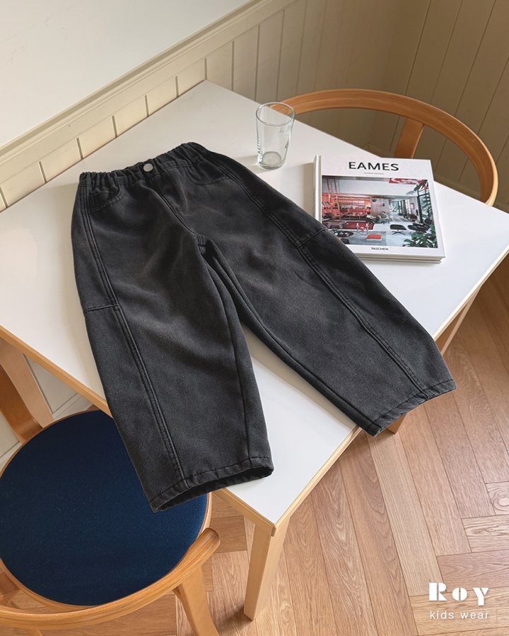 Roy - Korean Children Fashion - #littlefashionista - Winter Black Jeans