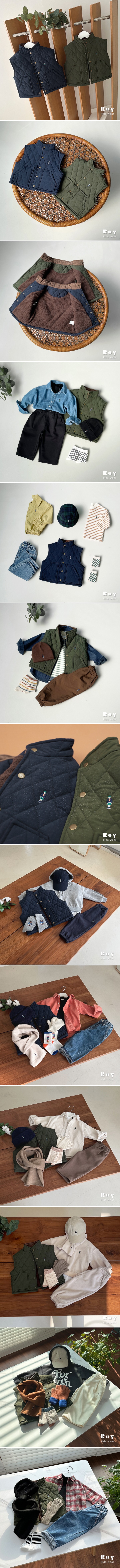 Roy - Korean Children Fashion - #magicofchildhood - Toy Quilted Vest - 2