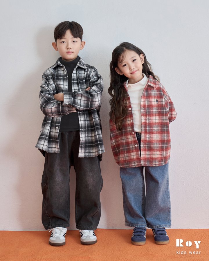 Roy - Korean Children Fashion - #minifashionista - Winter Black Jeans - 4