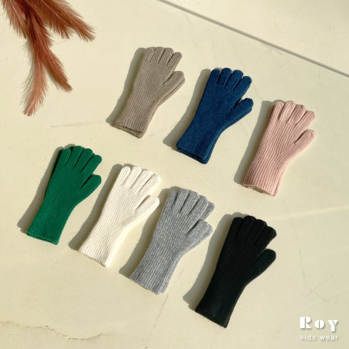 Roy - Korean Children Fashion - #prettylittlegirls - Kids Wool Gloves