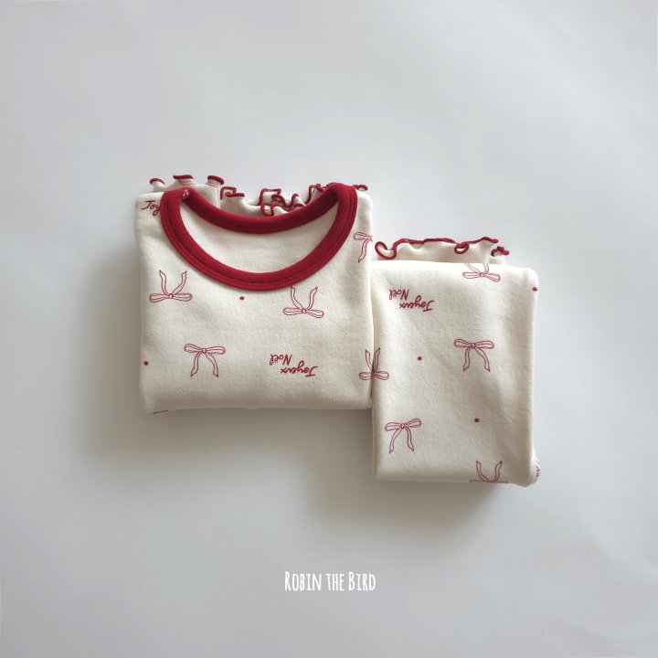 Saerobin - Korean Baby Fashion - #babyoninstagram - Christmas Ribbon Easywear