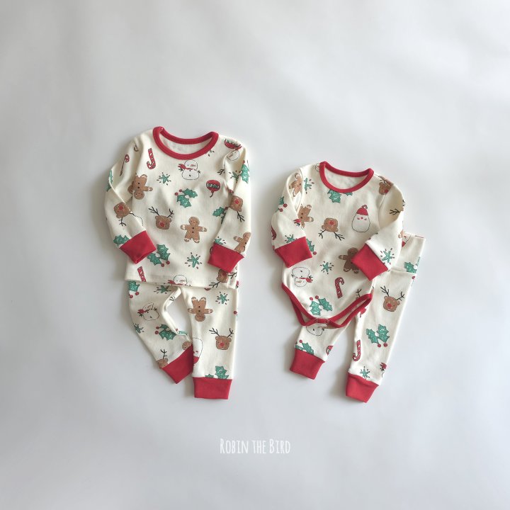 Saerobin - Korean Baby Fashion - #onlinebabyboutique - Santa Claus Easywear - 9