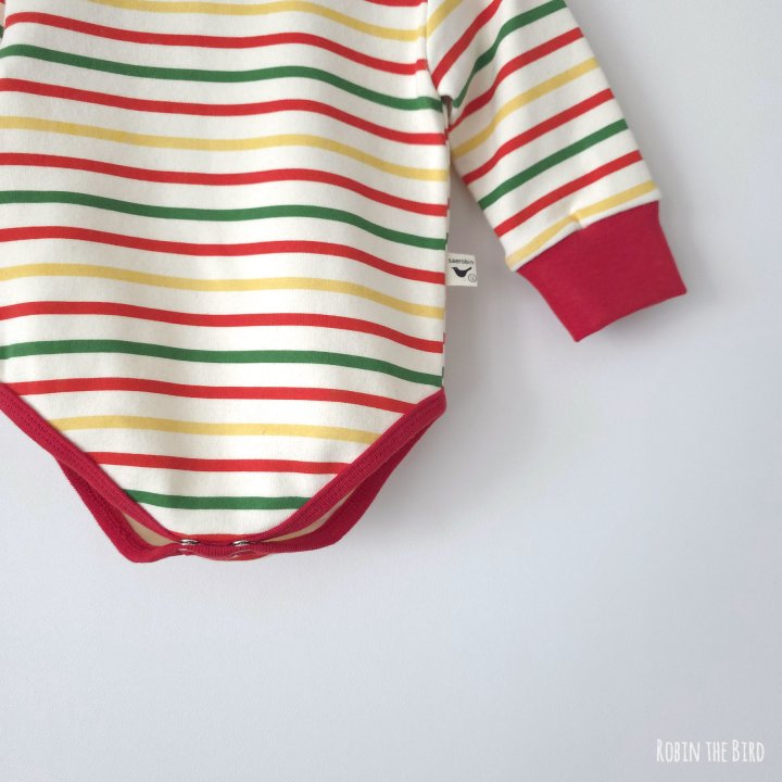 Saerobin - Korean Baby Fashion - #onlinebabyboutique - Santa Claus Bodysuit Set - 8