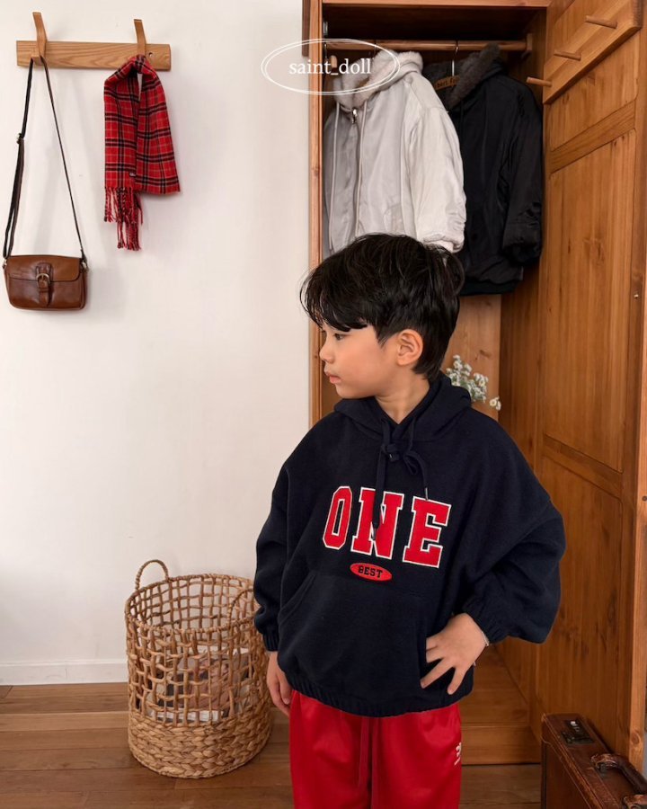 Saint Doll - Korean Children Fashion - #Kfashion4kids - ONE Hoodie Sweatshirt (Junior) - 7