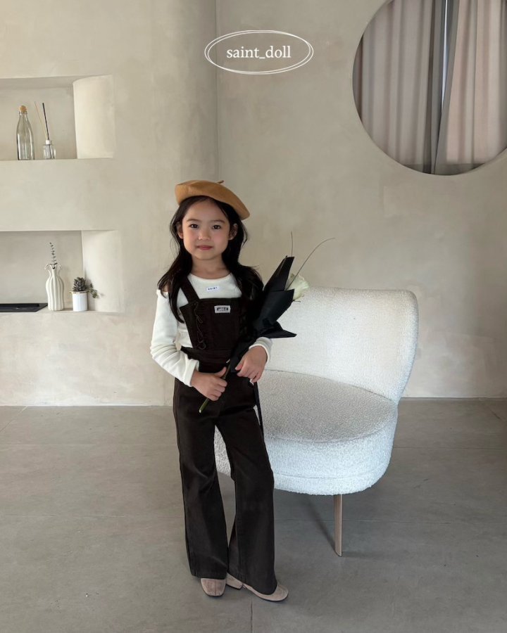Saint Doll - Korean Children Fashion - #Kfashion4kids - Frill Suspender Pants - 8