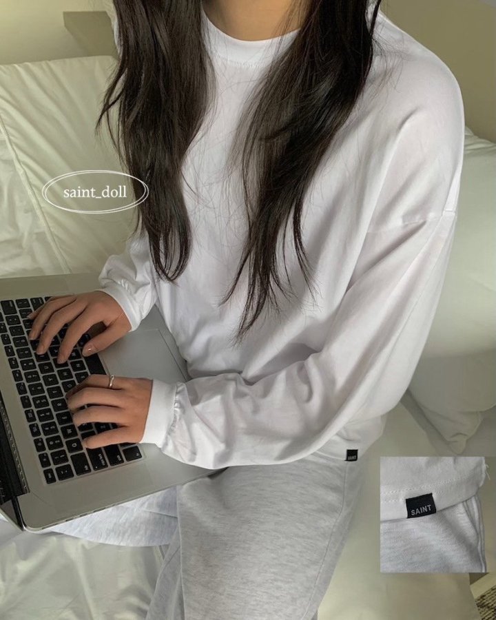 Saint Doll - Korean Children Fashion - #Kfashion4kids - Simple Round Tee - 10
