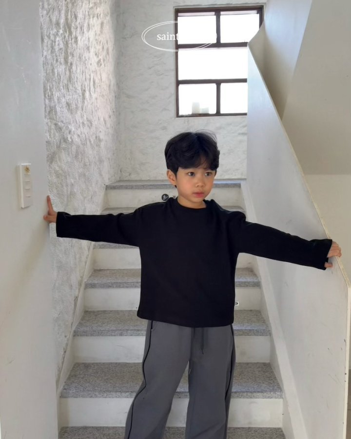 Saint Doll - Korean Children Fashion - #Kfashion4kids - Thick Basic Tee - 9