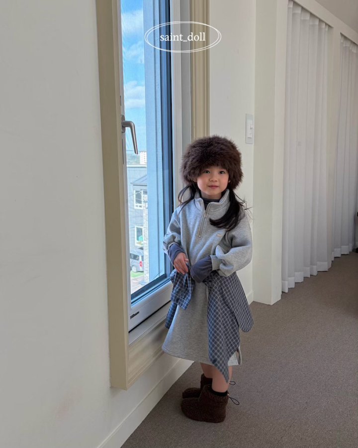Saint Doll - Korean Children Fashion - #childofig - Half-Zip One-piece (Junior) - 8
