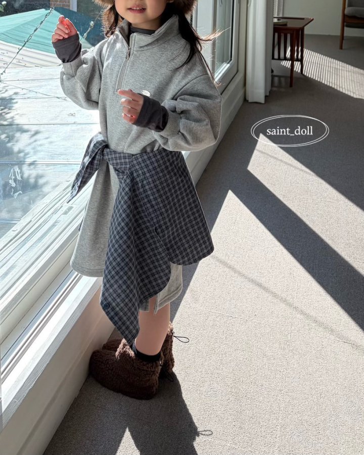 Saint Doll - Korean Children Fashion - #childofig - Half-Zip One-piece (Junior) - 9