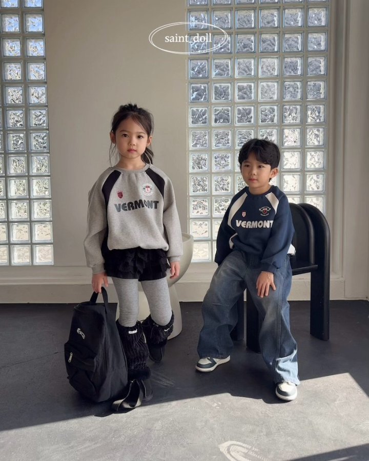 Saint Doll - Korean Children Fashion - #childofig - Vermont Sweatshirt (Kids) - 3