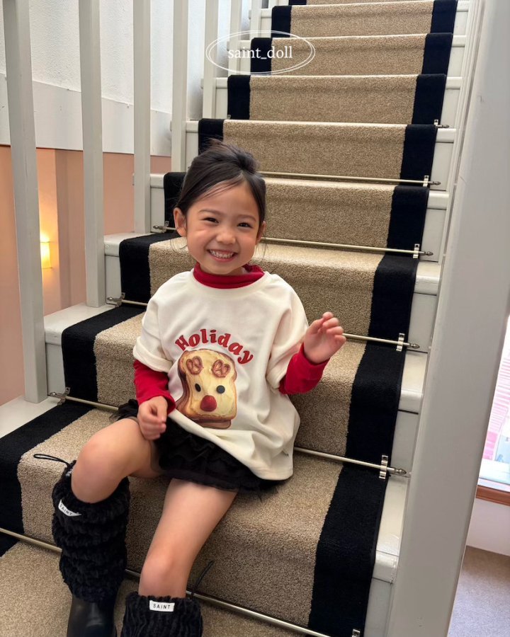 Saint Doll - Korean Children Fashion - #childofig - Rudolph Toast Tee - 7