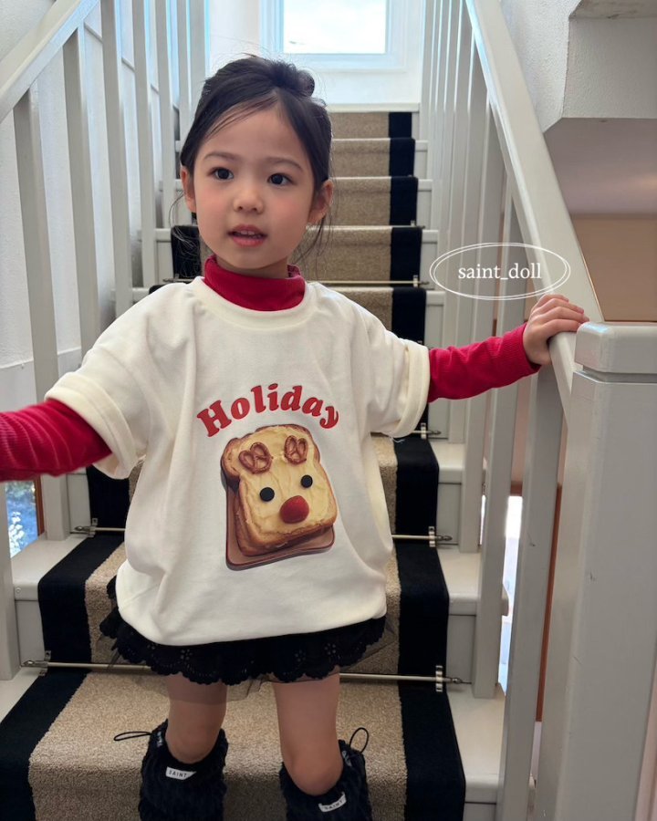 Saint Doll - Korean Children Fashion - #childofig - Rudolph Toast Tee - 8