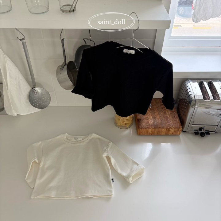 Saint Doll - Korean Children Fashion - #childofig - Thick Basic Tee