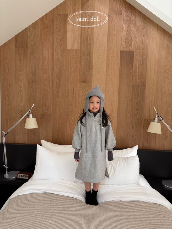 Saint Doll - Korean Children Fashion - #childrensboutique - Half-Zip One-piece (Kids) - 11
