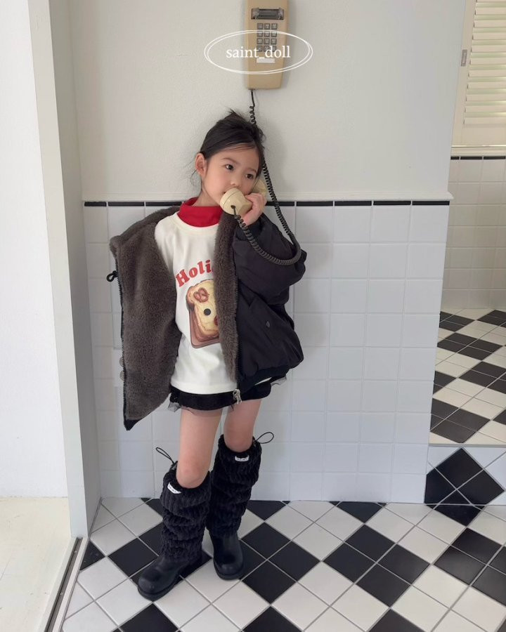 Saint Doll - Korean Children Fashion - #childrensboutique - Mink Warmer - 6