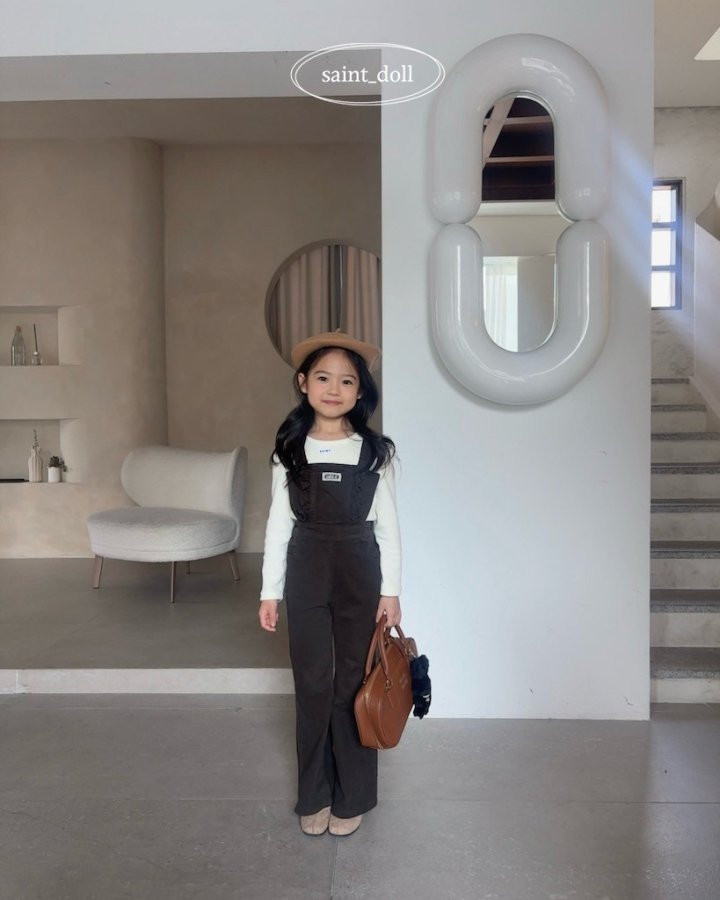 Saint Doll - Korean Children Fashion - #childrensboutique - Frill Suspender Pants