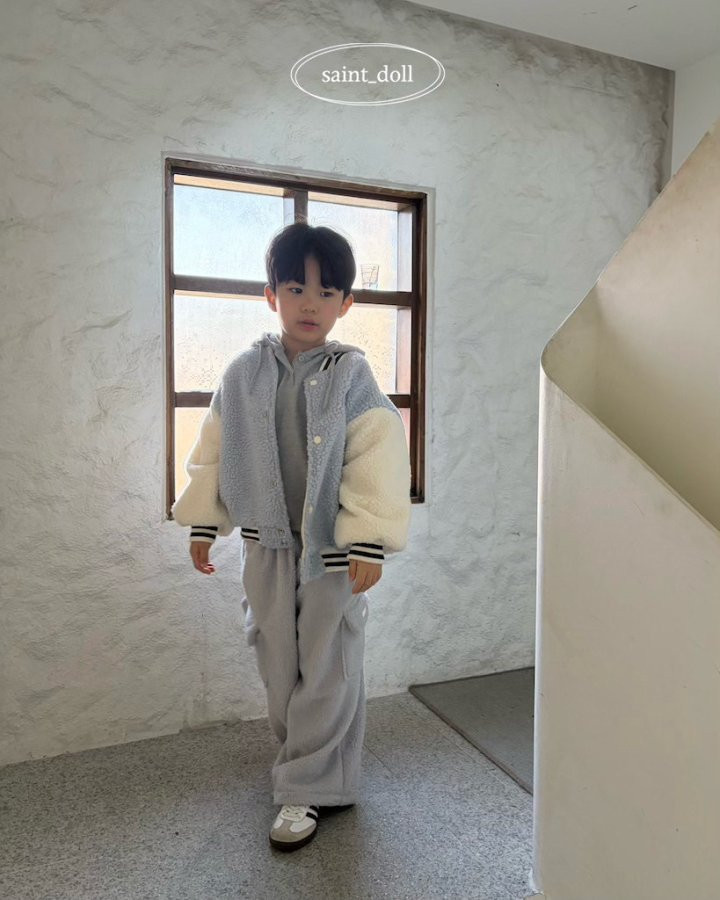 Saint Doll - Korean Children Fashion - #childrensboutique - Button Hoodie (Junior) - 5