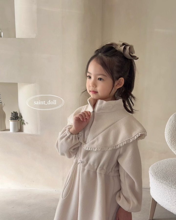 Saint Doll - Korean Children Fashion - #designkidswear - Half-Zip One-piece - 9