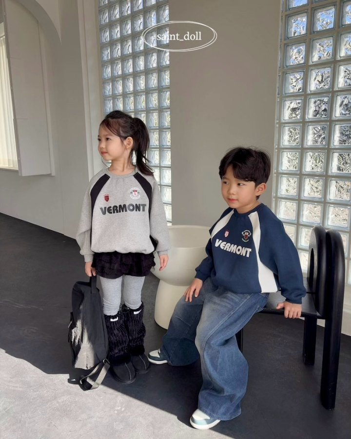 Saint Doll - Korean Children Fashion - #designkidswear - Vermont Sweatshirt (Junior) - 5