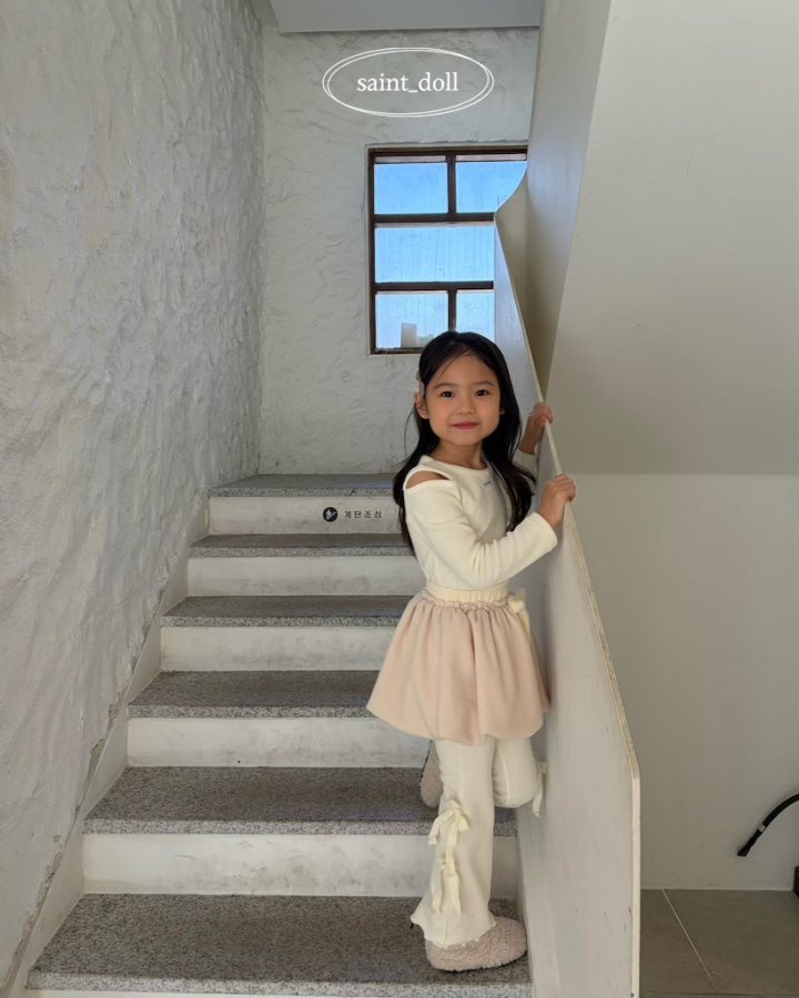Saint Doll - Korean Children Fashion - #designkidswear - Ribbon Flare Pants (Junior) - 5