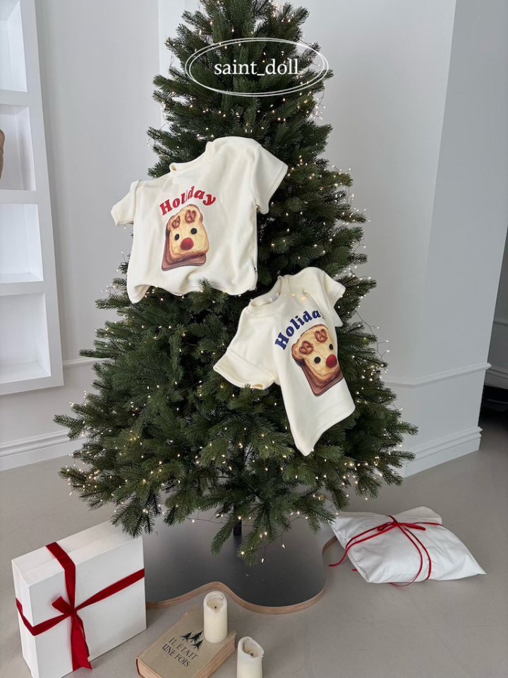 Saint Doll - Korean Children Fashion - #designkidswear - Rudolph Toast Tee - 10