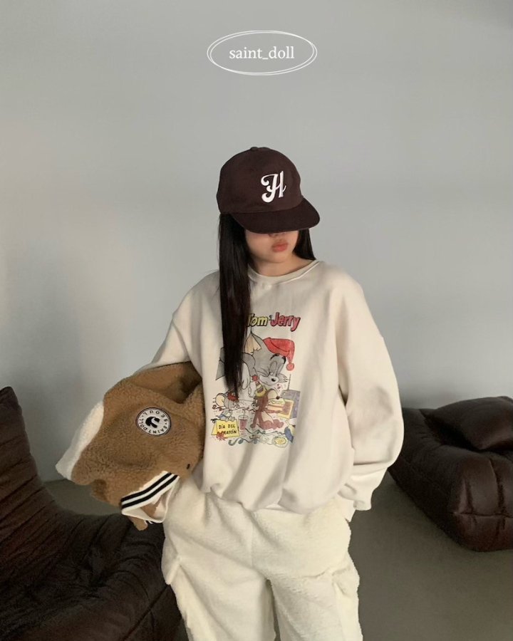 Saint Doll - Korean Children Fashion - #discoveringself - Kitty Sweatshirt (Kids) - 5