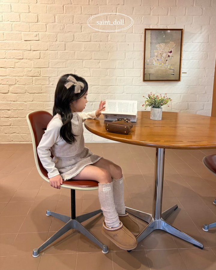 Saint Doll - Korean Children Fashion - #designkidswear - Snowflake Warmer - 4